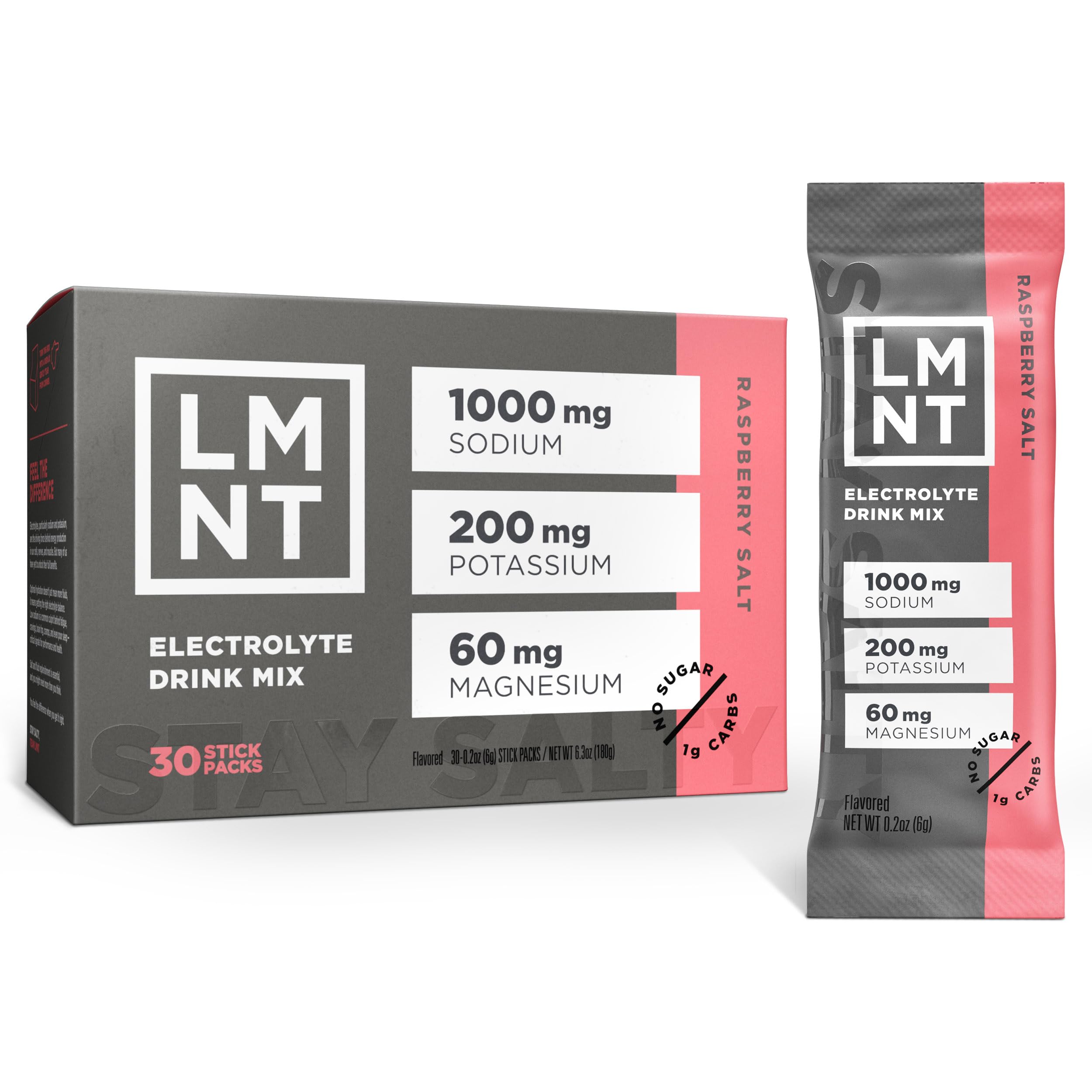 LMNT Zero Sugar Electrolyte Drink Mix