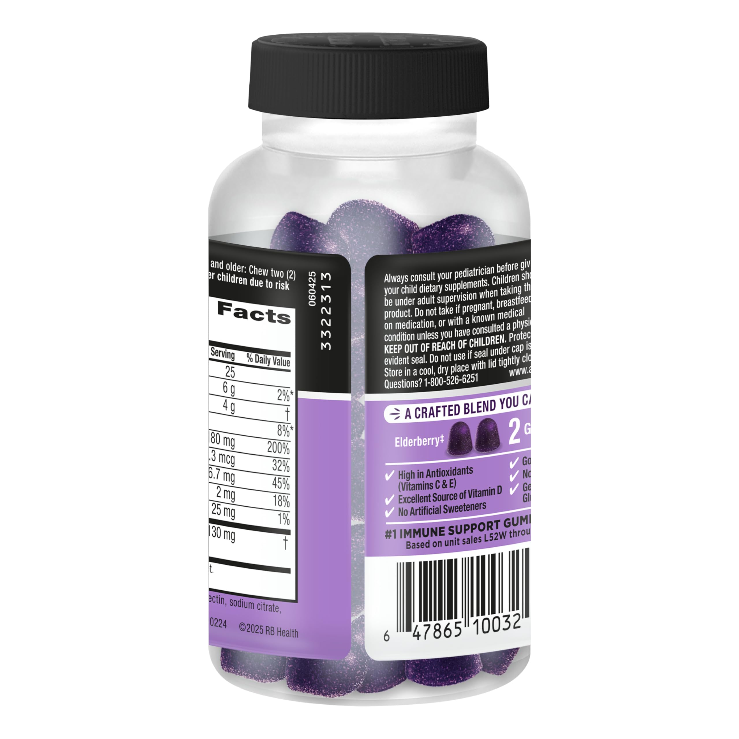 Airborne Elderberry Gummies with Zinc & Vitamin C

