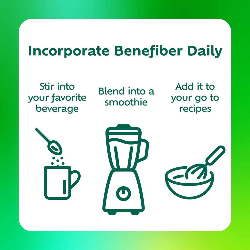 Benefiber Prebiotic Fiber Powder for Digestive Health

