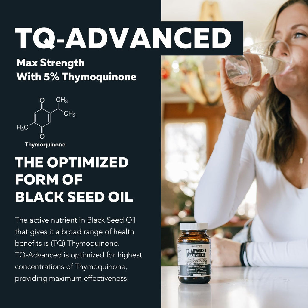 TQ-Advanced Black Seed Oil Softgels 5% Thymoquinone

