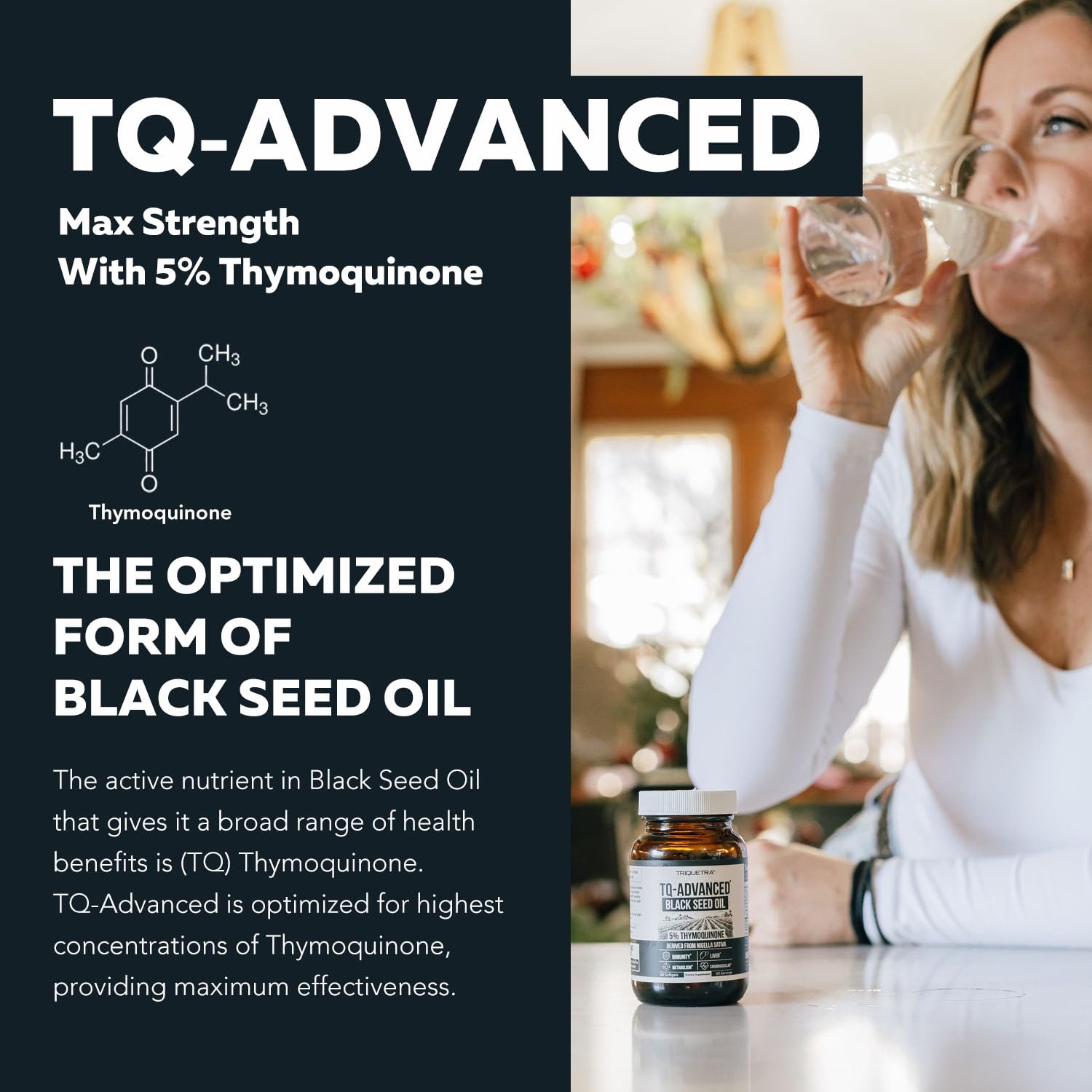 TQ-Advanced Black Seed Oil Softgels 5% Thymoquinone


