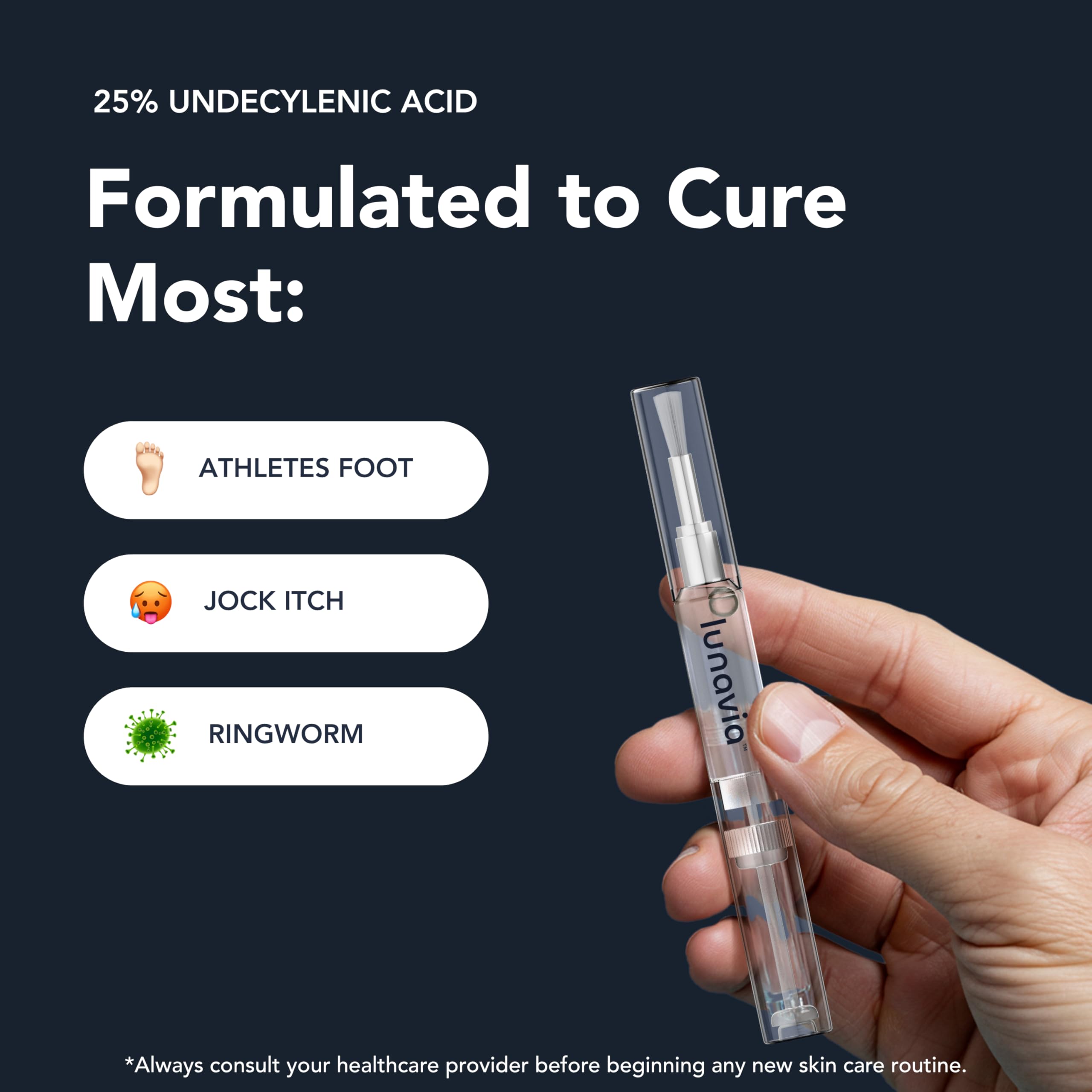 Lunavia Antifungal Pen for Athlete's Foot | Ringworm

