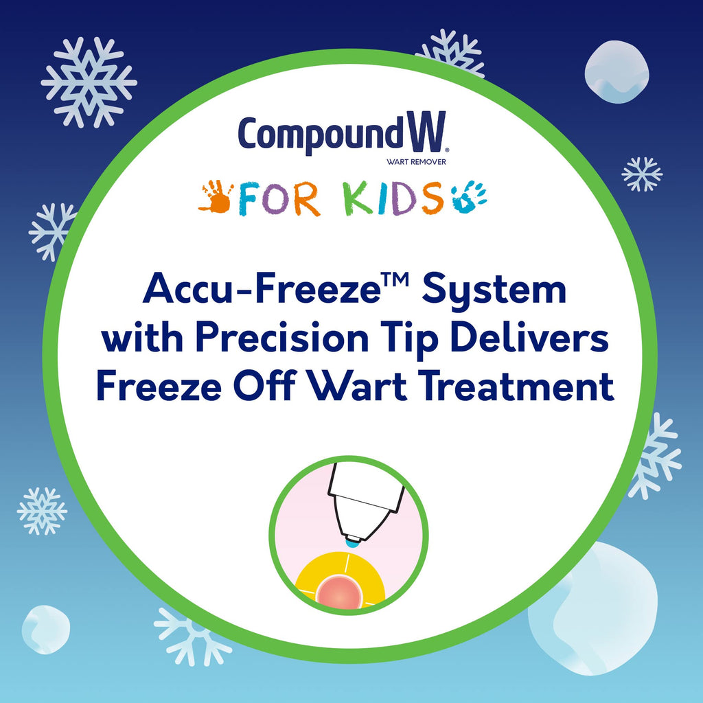 Compound W Freeze Off Wart Remover for Kids with Skin Shield

