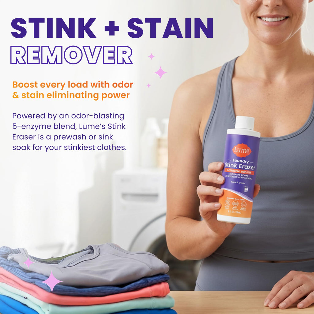Lume Laundry Stink Eraser Detergent Booster

