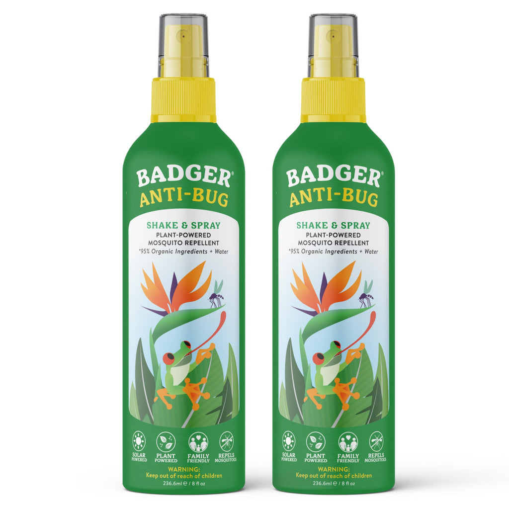 Badger Bug Spray DEET-Free Mosquito Repellent with Citronella & Essential Oils