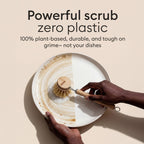 Vove Bamboo Dish Brush with Sisal Bristles

