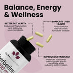 Luma Nutrition Berberine HCl 1200mg - Vegan, Gluten Free

