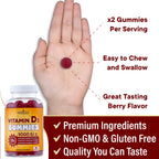 New Age Vitamin D3 Gummies 5000 IU Immune Support

