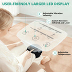 Medcursor Knee Massager with Heat Cordless 3-Mode Massage

