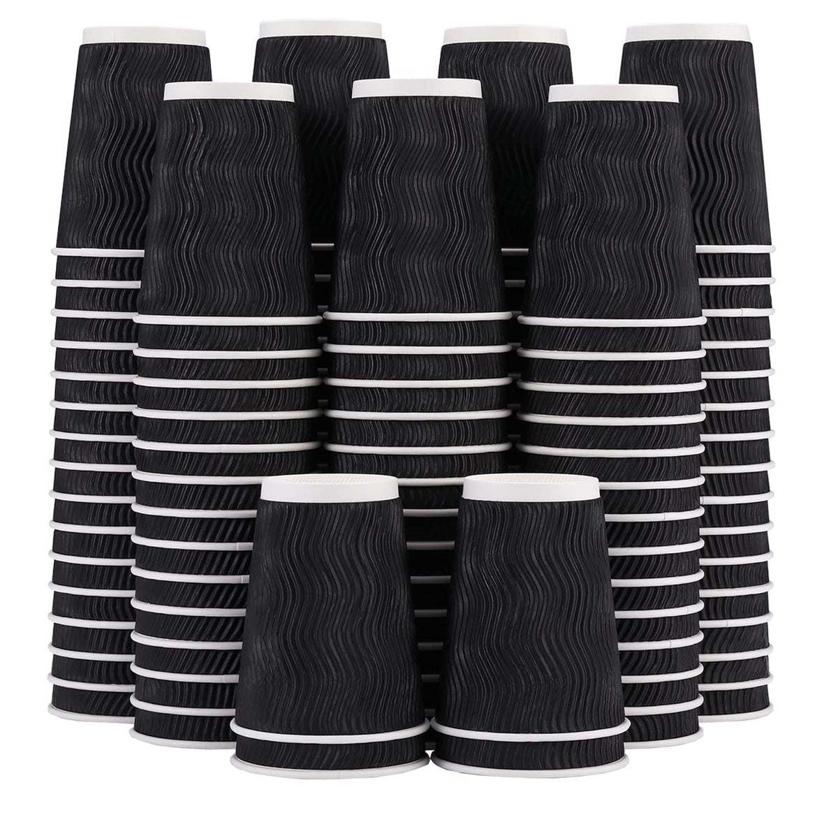 Lamosi Disposable Corrugated Paper Cups