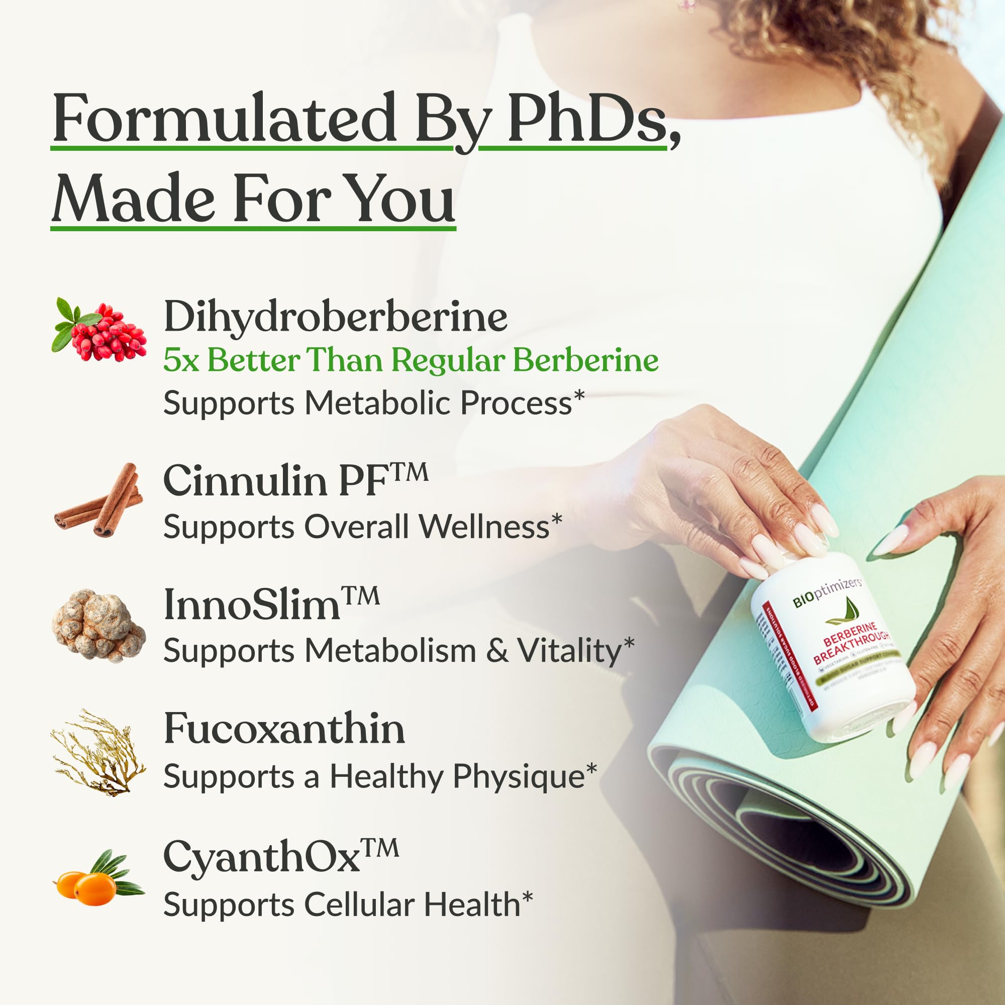 BIOptimizers Berberine Breakthrough Metabolic Support

