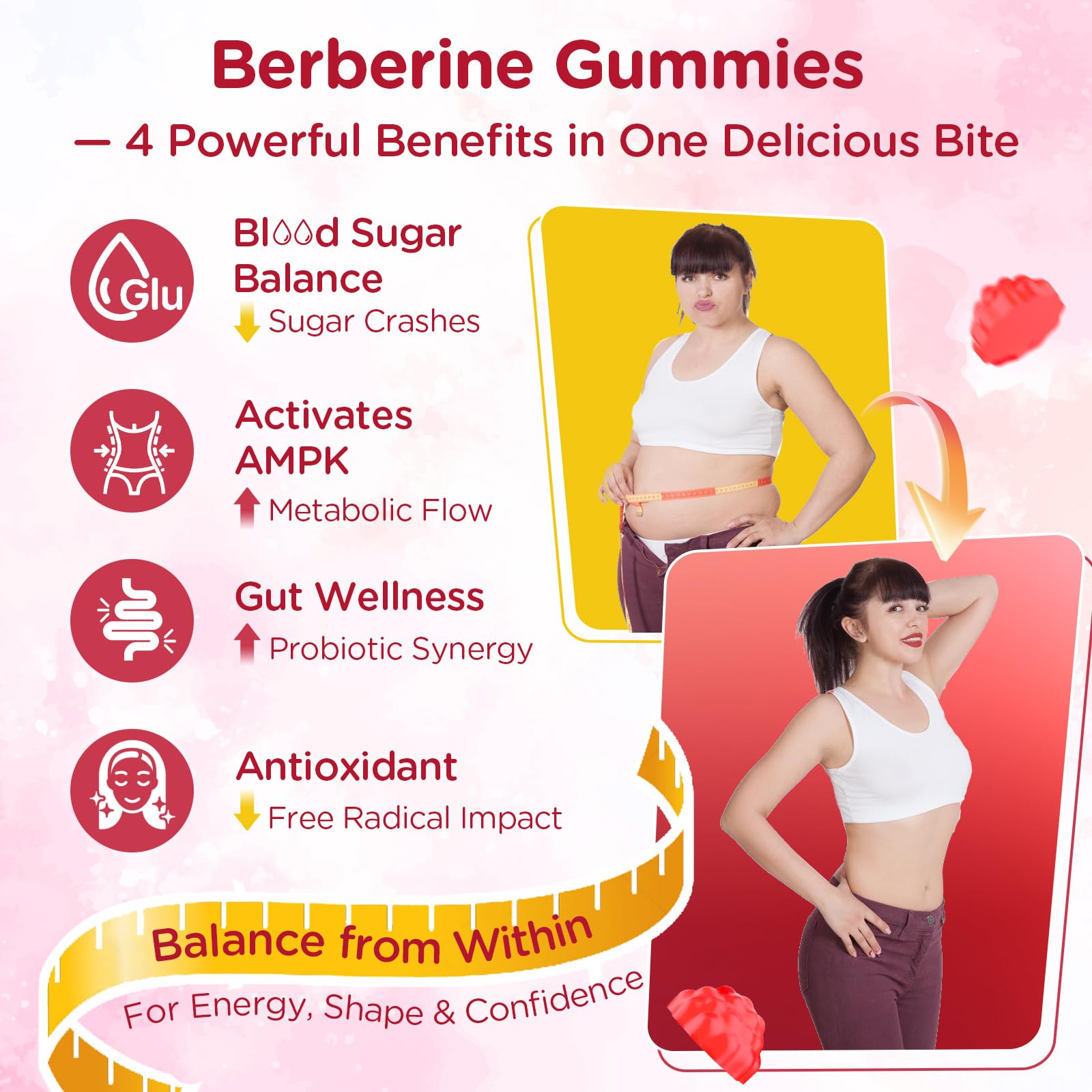 Berberine Gummies for Metabolic Support

