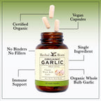 Herbal Roots Garlic Pills for Immune Support

