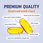 Omega-3 Fish Oil by MAV Nutrition - Triple Strength DHA

