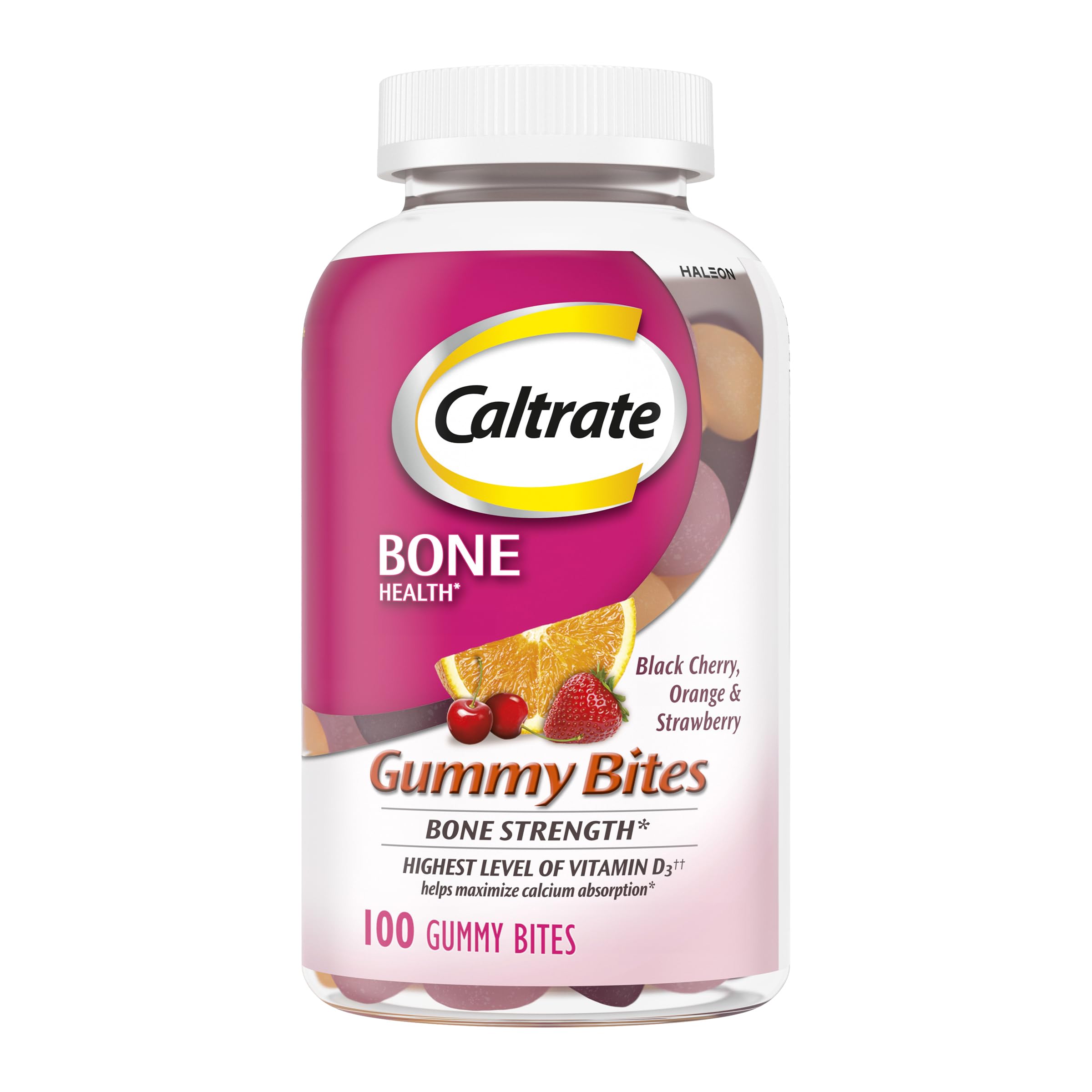 Caltrate Gummy Bites Calcium and Vitamin D Supplement

