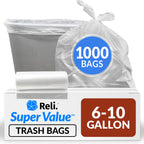 Trash Bags by Reli | Durable & Leak-Proof


