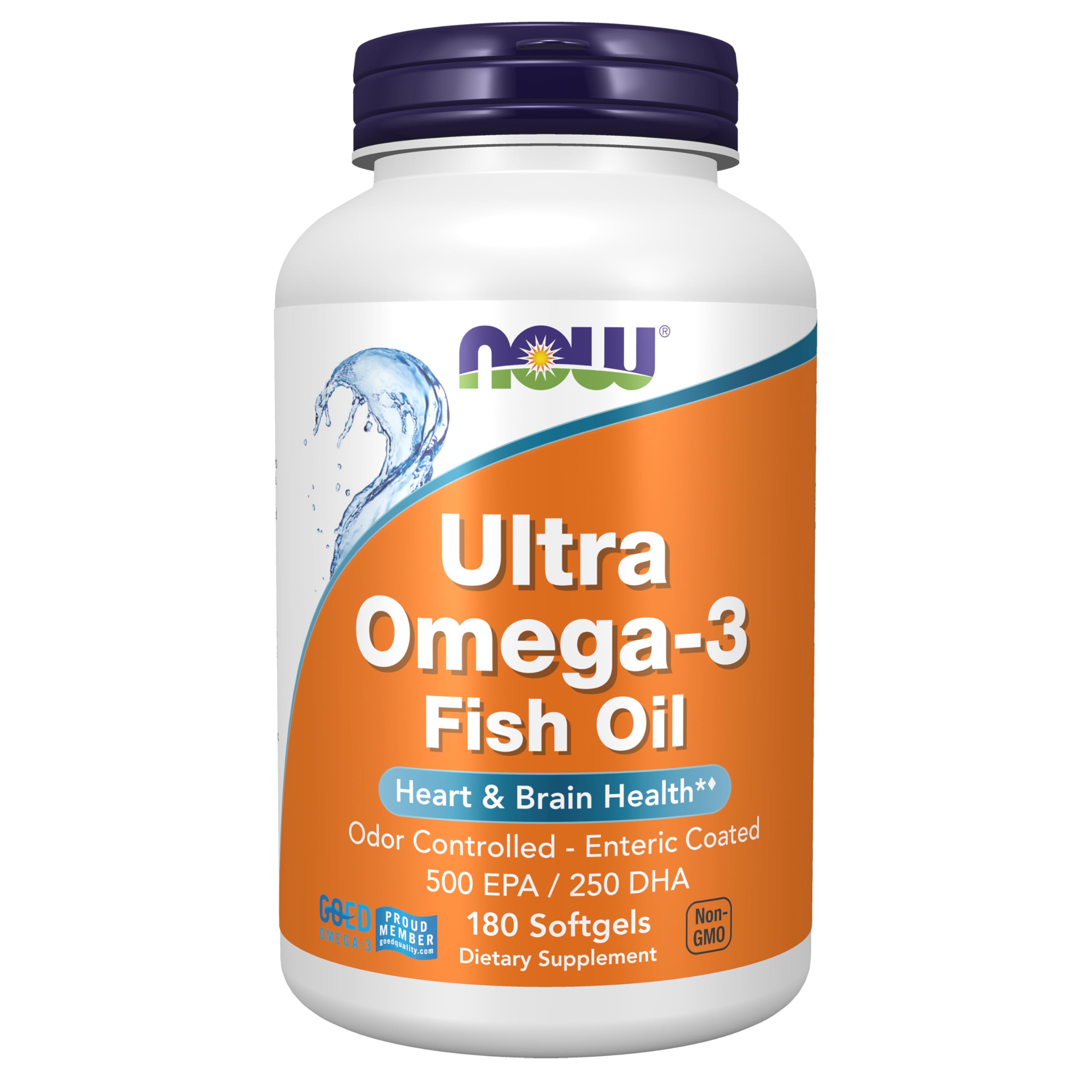 NOW Foods Ultra Omega-3 Enteric Softgels

