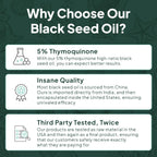 Better Black Seed Oil Organics Ocean 5% Thymoquinone

