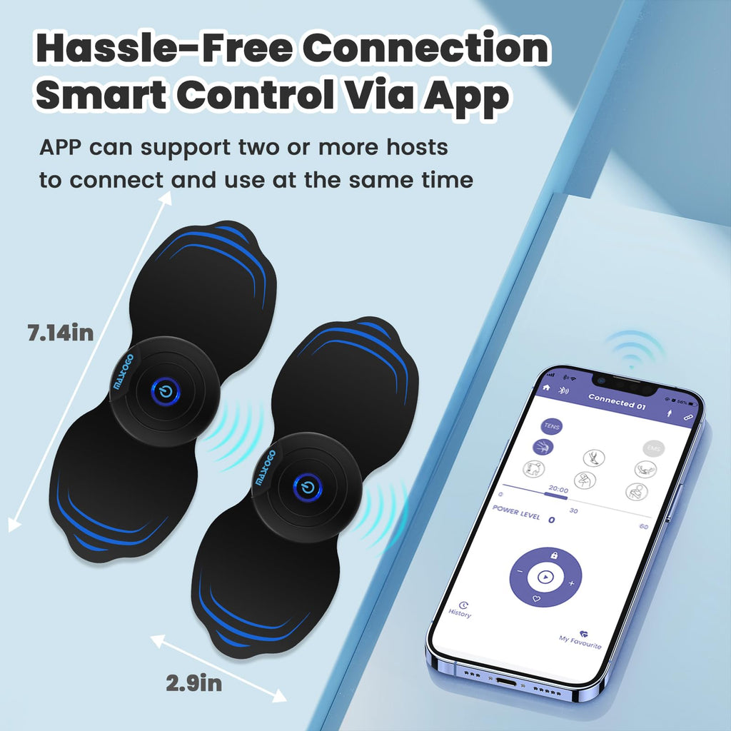 MASTOGO Wireless TENS Unit Back Pain Stimulator


