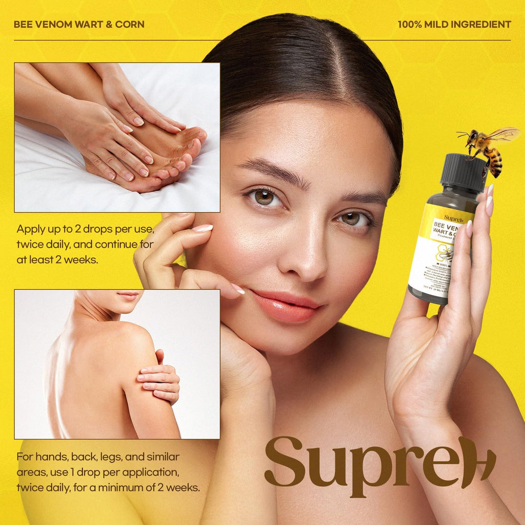 SupreH Bee Venom Wart Remover with Salicylic Acid


