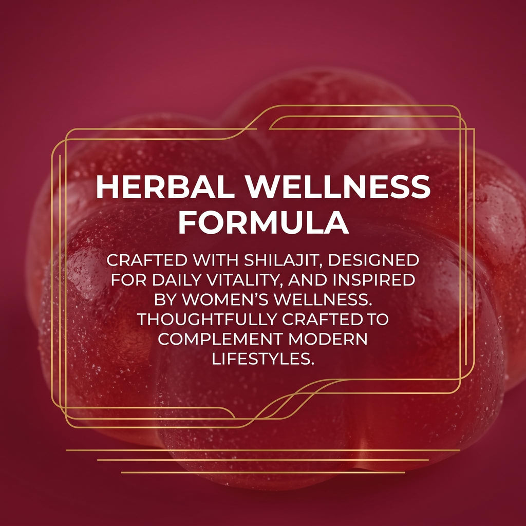 Bloomin Shilajit Gummies for Women – Feminine Wellness

