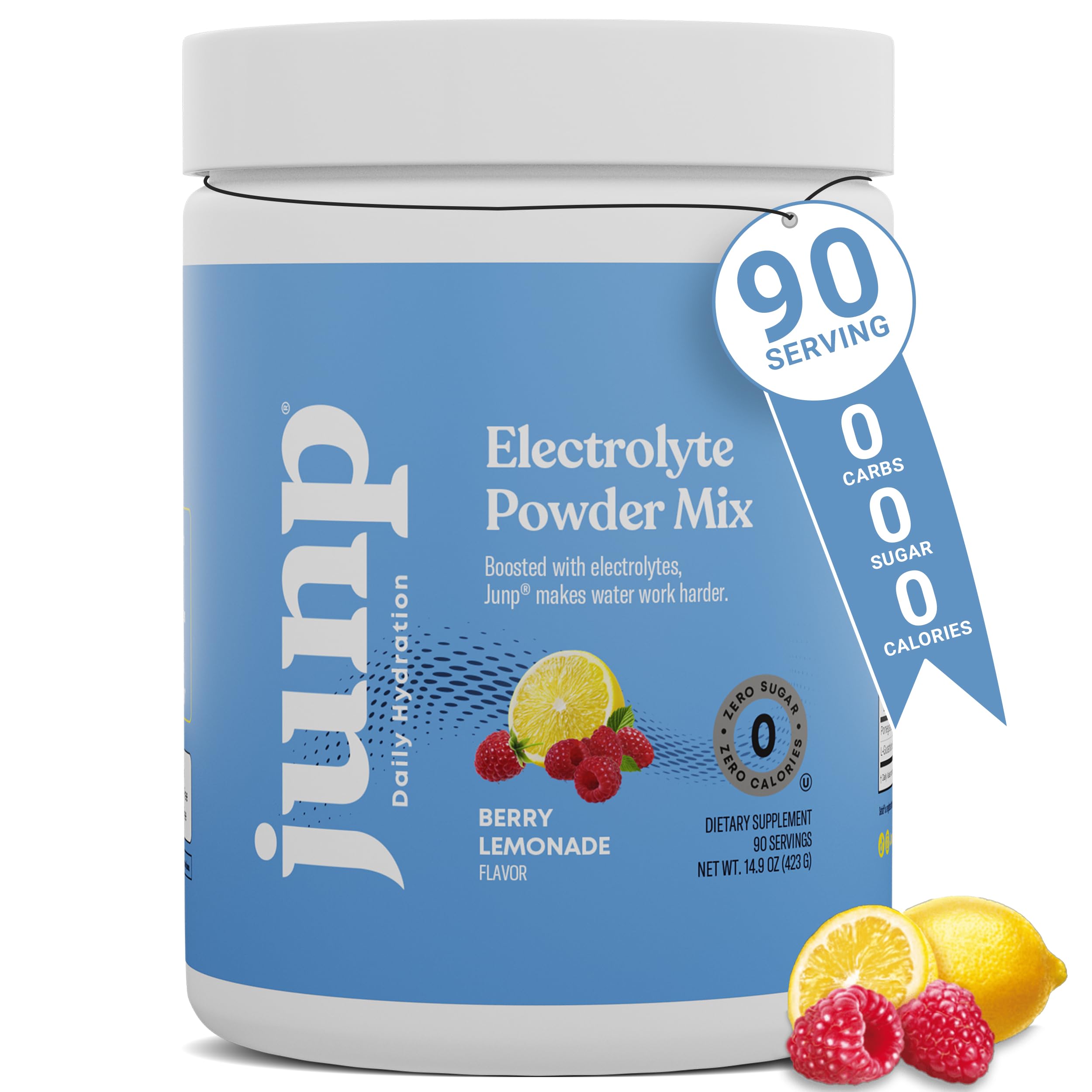 JUNP Electrolyte Powder No Sugar No Carbs - Keto Hydration