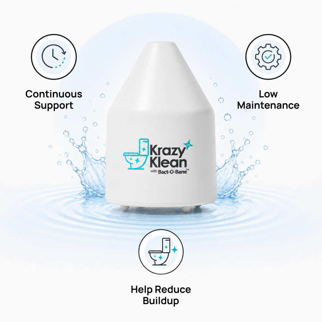Krazy Klean Automatic Toilet Cleaner Continuous Cleaning

