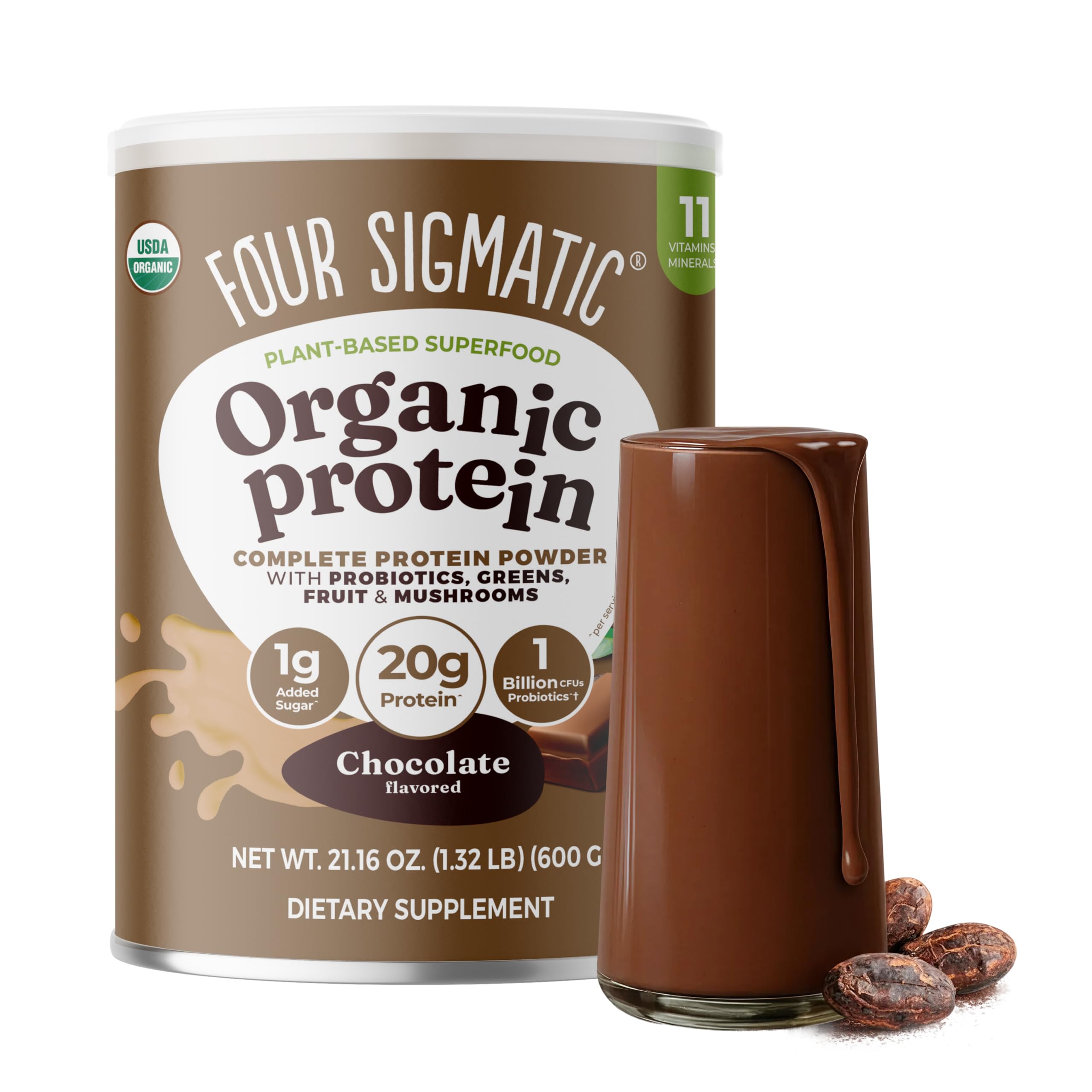 Four Sigmatic Organic Vegan Protein Powder
