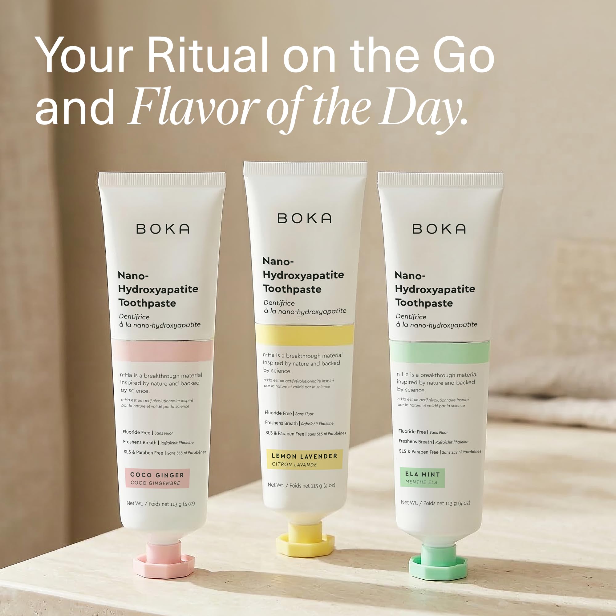 Boka Fluoride-Free Nano-Hydroxyapatite Toothpaste for Adults

