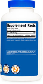 Nutricost Vitamin B12 5000mcg | Methylcobalamin Veggie Caps


