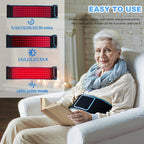 feangli Red Light Therapy Belt 660nm 850nm Wearable LED

