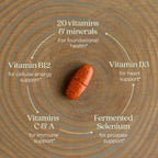 New Chapter One Daily Every Man's 55+ Multivitamin

