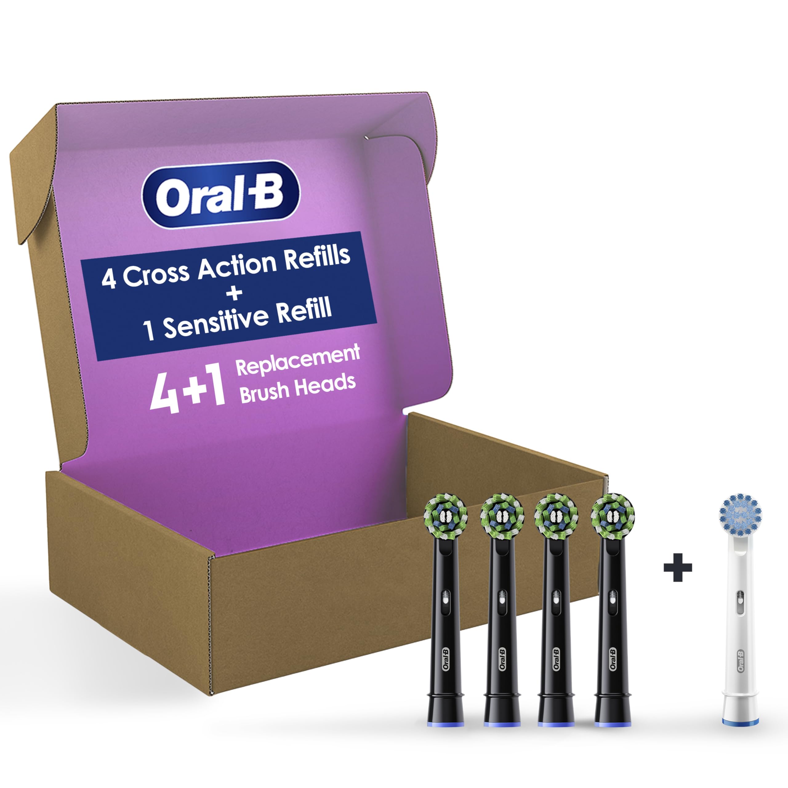 Oral-B Cross Action Replacement Brush Heads for Electric Toothbrush