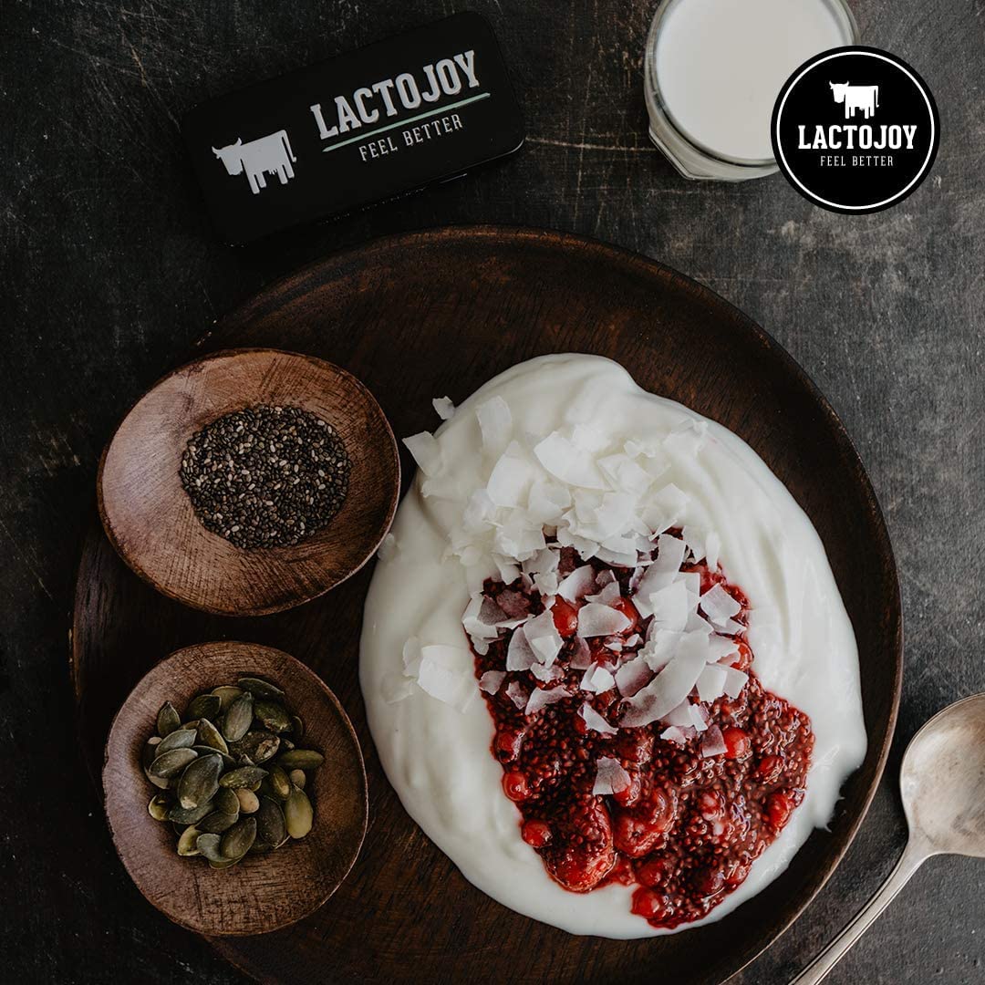LactoJoy Lactase Pills – Lactose Digestion Aid

