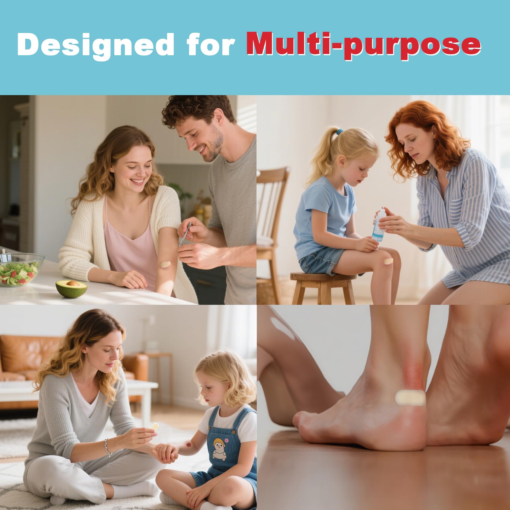 Dodanros Hydrocolloid Gel Bandages for Minor Wounds

