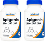 Nutricost Apigenin 50mg Supplement - Vegan and Gluten Free