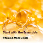 Micro Ingredients Vitamin E Softgels | Non-GMO Gluten Free

