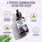 Magnesium Glycinate Liquid Drops with Ashwagandha L-Theanine

