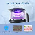 Ultrasonic Retainer Cleaner Machine for Dentures & Aligners

