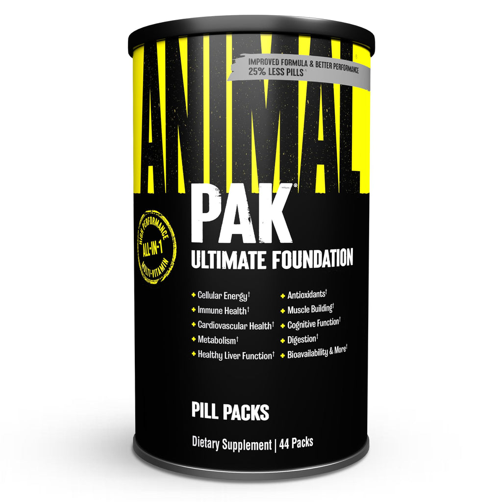 Animal Pak All-in-One Multivitamin for Daily Performance

