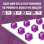 Migcopat Fiber Gummies for Adults with Probiotics & ACV


