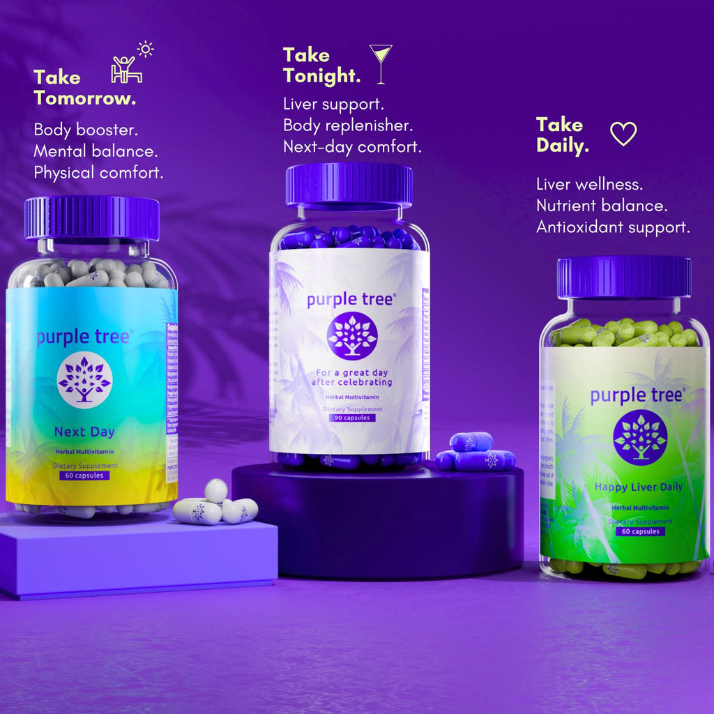 Purple Tree Liver Support Post-Drink Supplement

