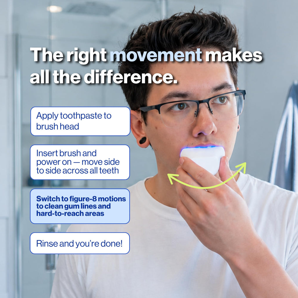 Autobrush Sonic Pro Toothbrush ADA-accepted U-Shaped

