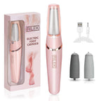 Electric Foot Callus Remover with Two Rollers | Rechargeable

