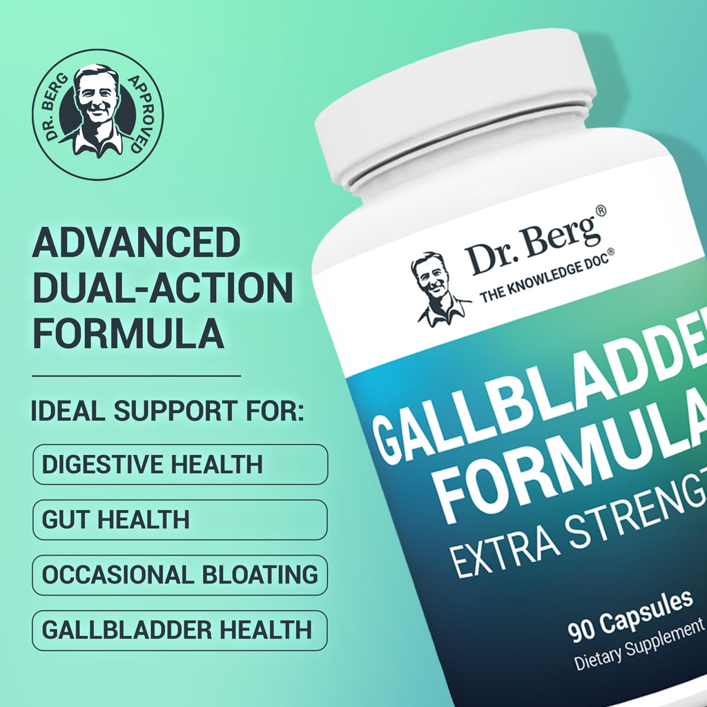 Dr. Berg Gallbladder Formula Digestive Enzymes | GMP

