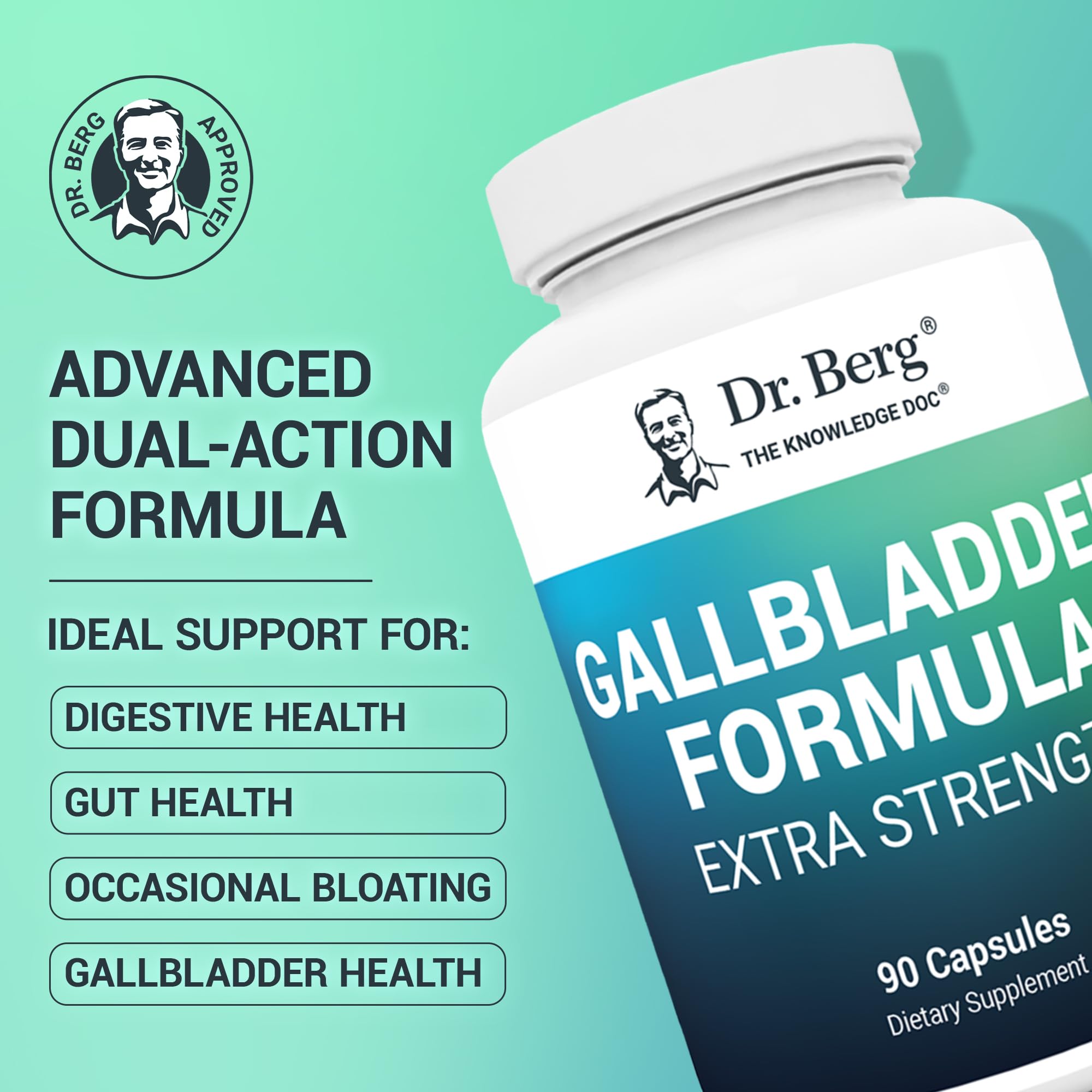 Dr. Berg Gallbladder Formula Digestive Enzymes | GMP

