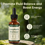 Lymphatic Drainage Drops for Bloat Relief | Vegan & Alcohol-Free


