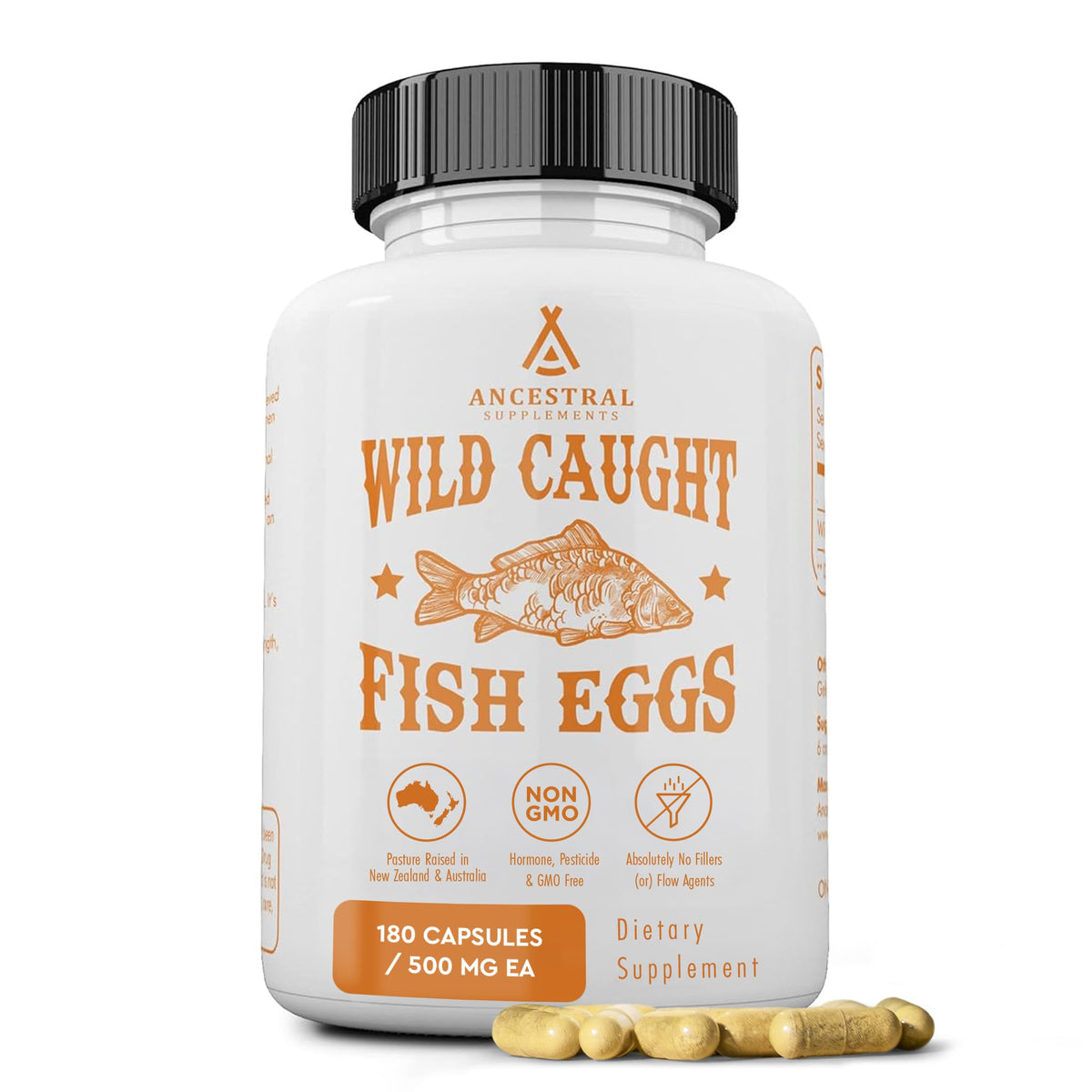 Ancestral Supplements Grass-Fed Beef Organ Capsules