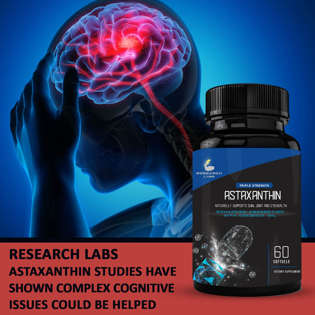 Astaxanthin Dietary Antioxidant Supplement by Research Labs

