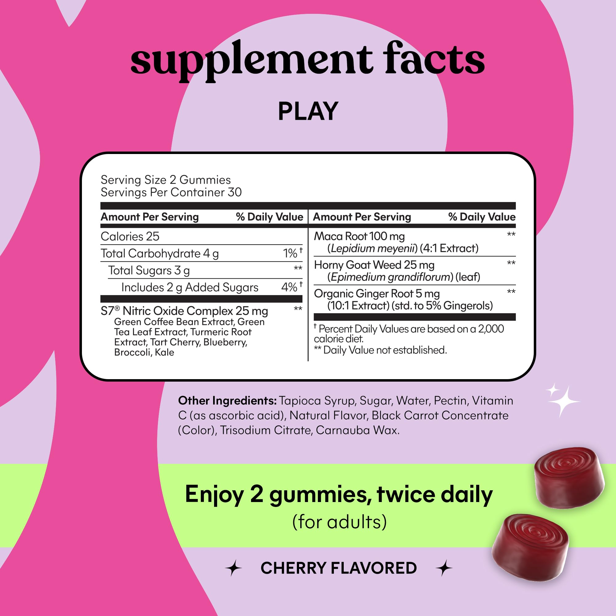 Lemme Play Intimacy Gummies | Nitric Oxide Support

